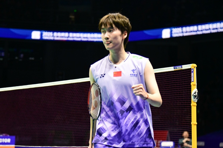 金年会体育奥尔良羽毛球大师赛女单决赛：陈雨菲0-2不敌安洗莹，夺得亚军