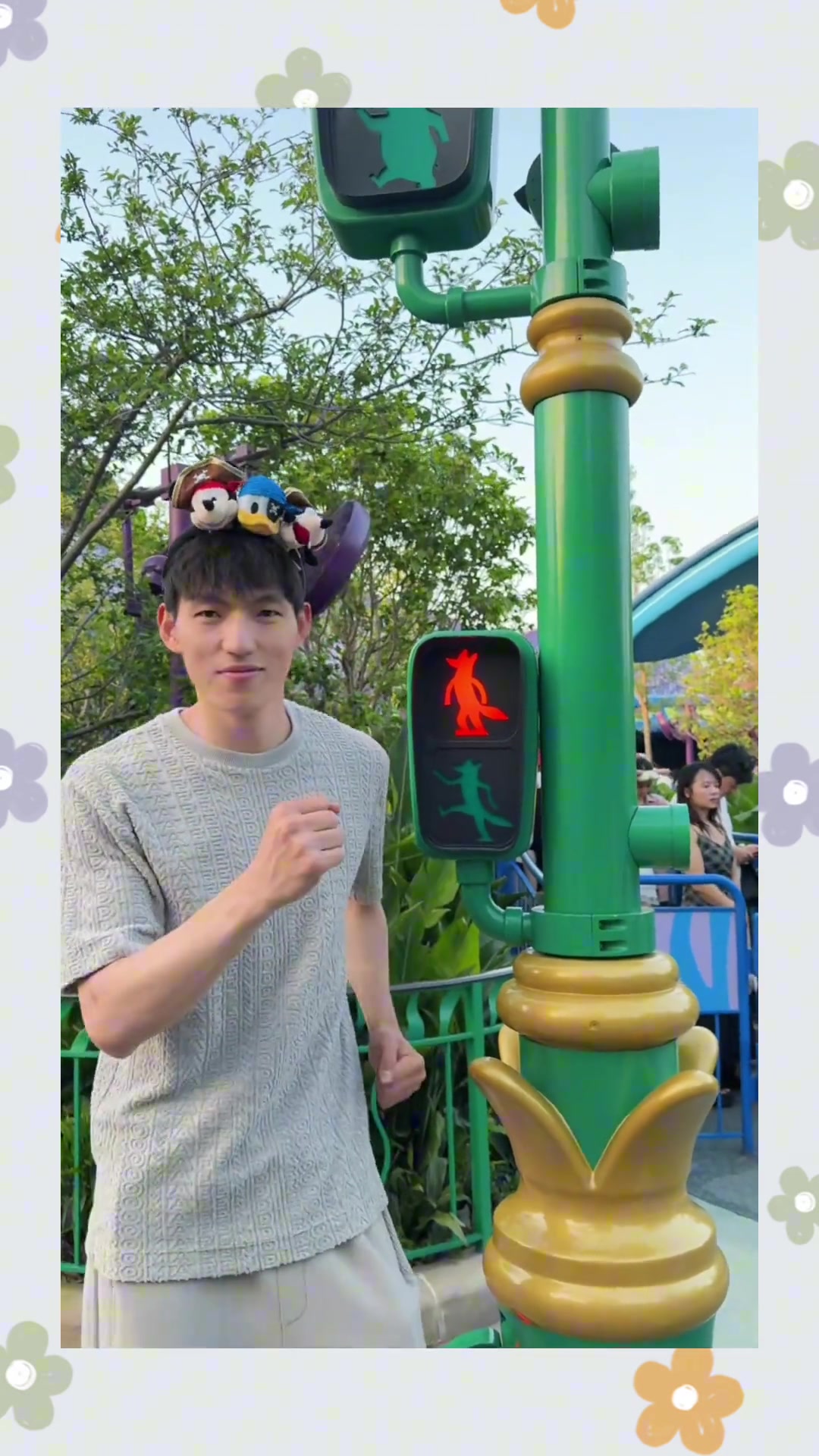 金年会金字招牌信誉至上吴前妻子晒视频打卡迪士尼：加起来六十岁的人寻找童心