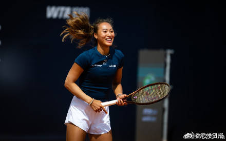 加油！郑钦文周五迎罗马赛首秀