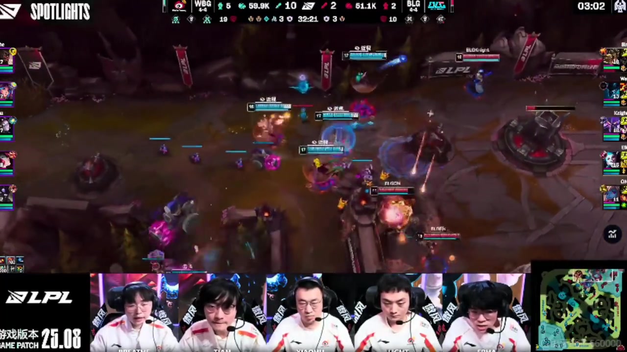 金年会金字招牌诚信至上WBG战胜BLG语音Xiaohu：这卡萨丁一碰就碎啊